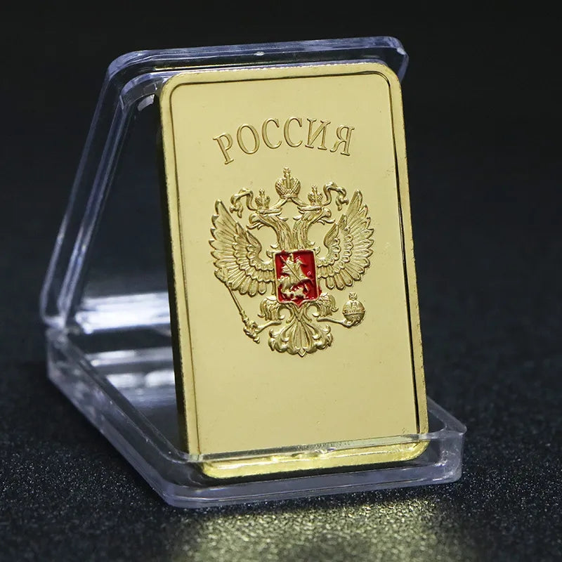 Златно руско кюлче една унция в капсула