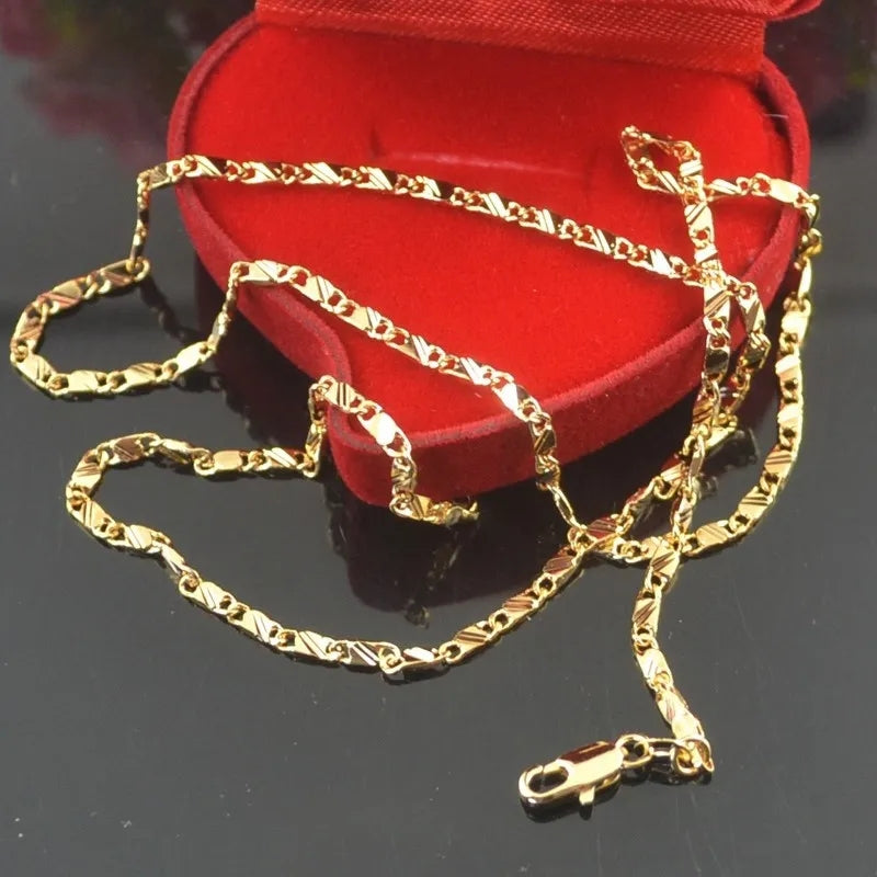 Златен ланец от медицинско злато 60 см намалена цена !