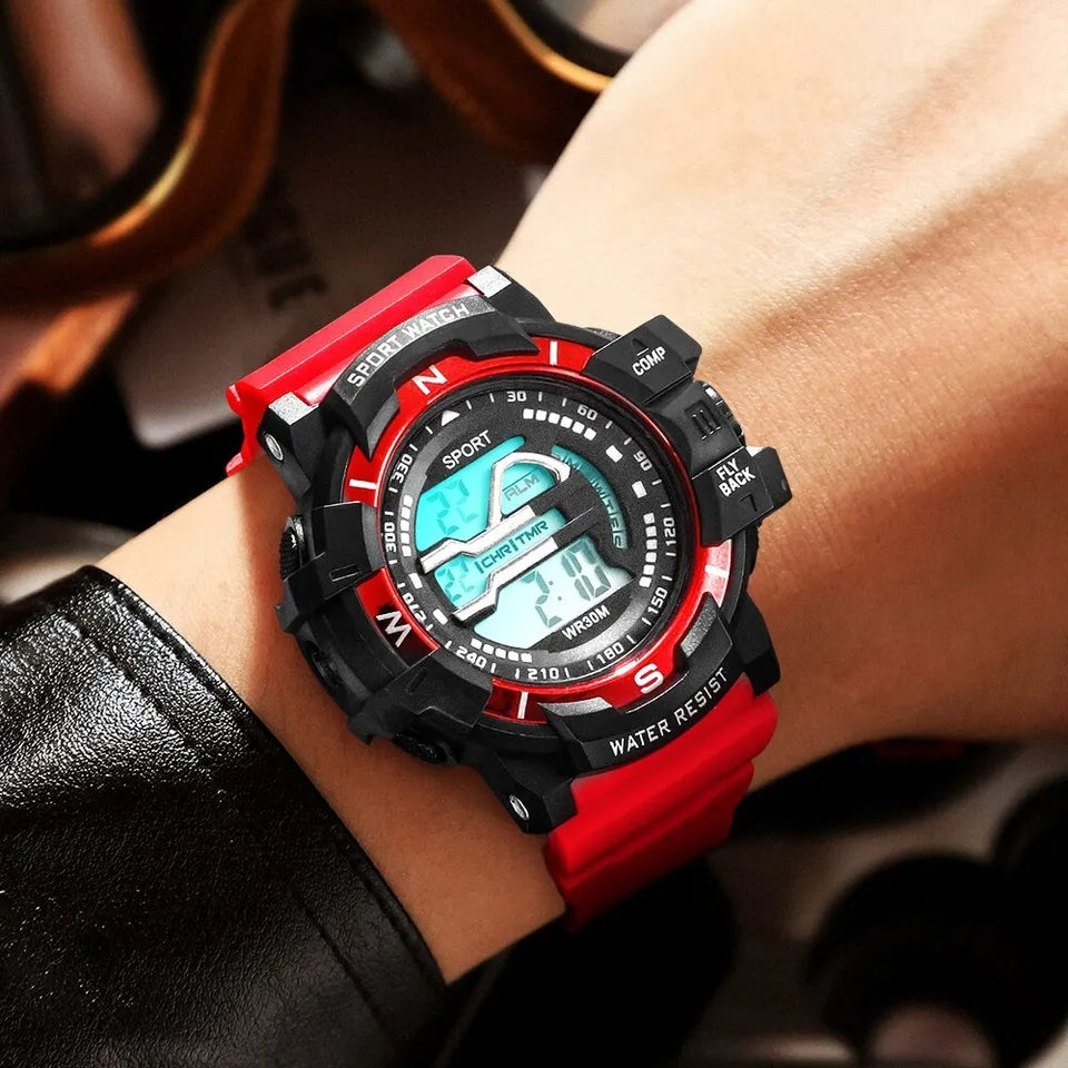 Спортен мъжки водоустойчив часовник. Обява номер 32