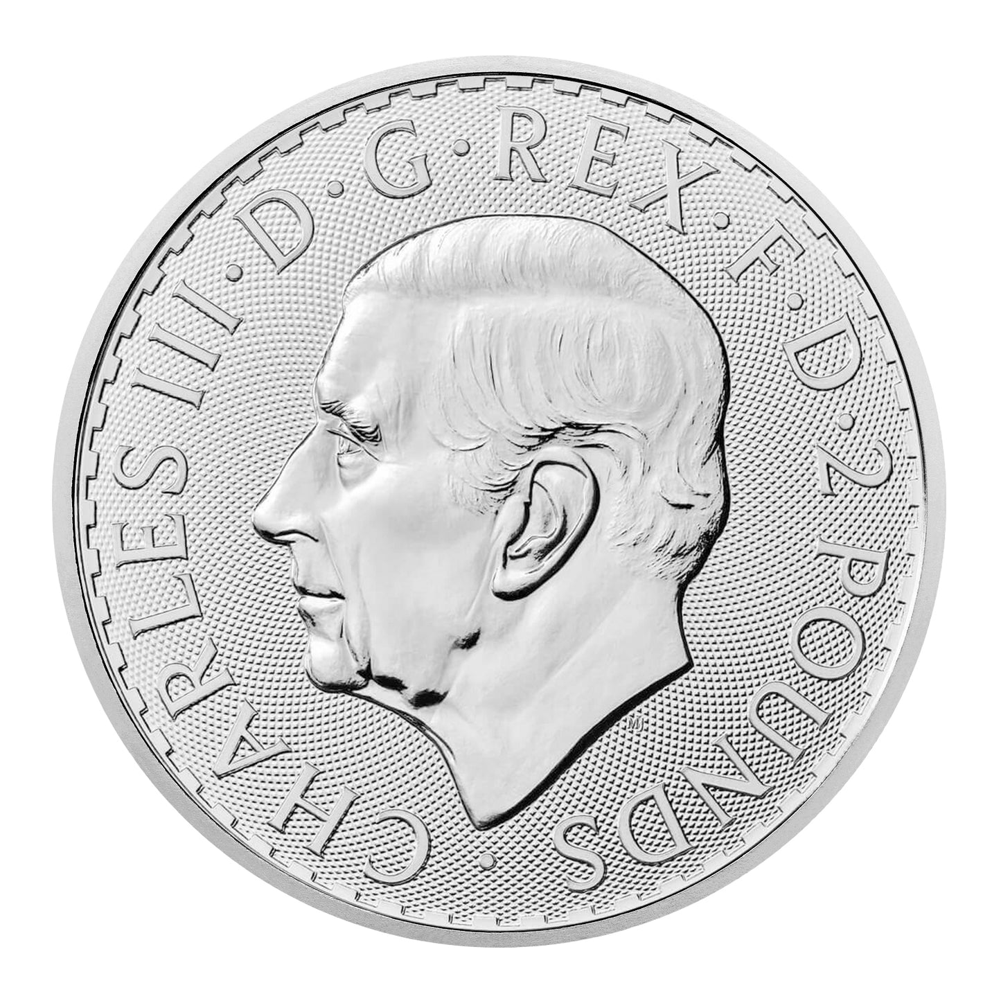 Сребърна монета 1 УНЦИЯ БРИТАНИЯ 2024 ЧАРЛЗ III