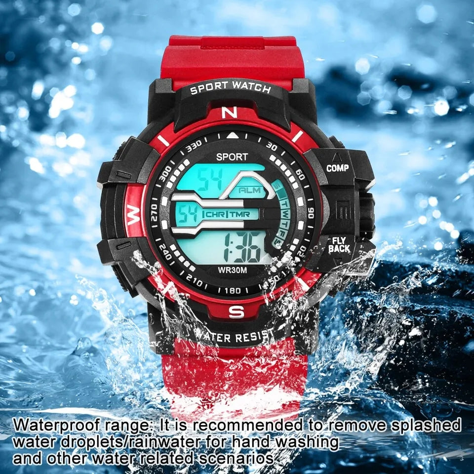 Спортен мъжки водоустойчив часовник. Обява номер 32