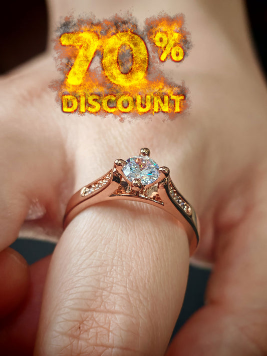 Златен дамски пръстен корона . обява номер 44