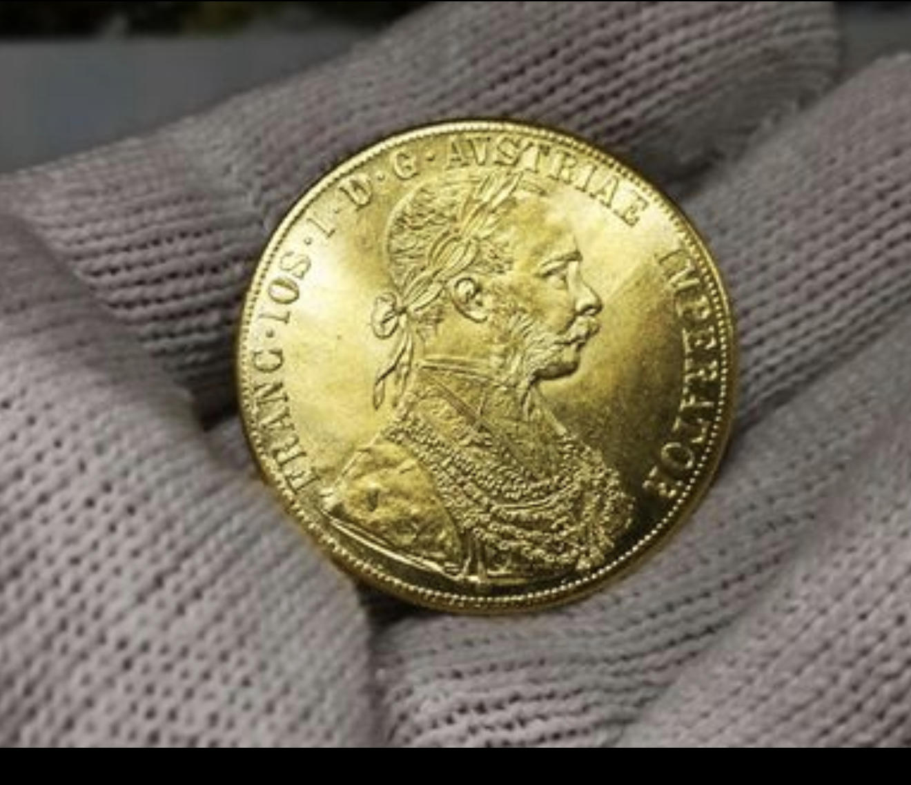 Златна монета 4 дуката (сувенирна!)