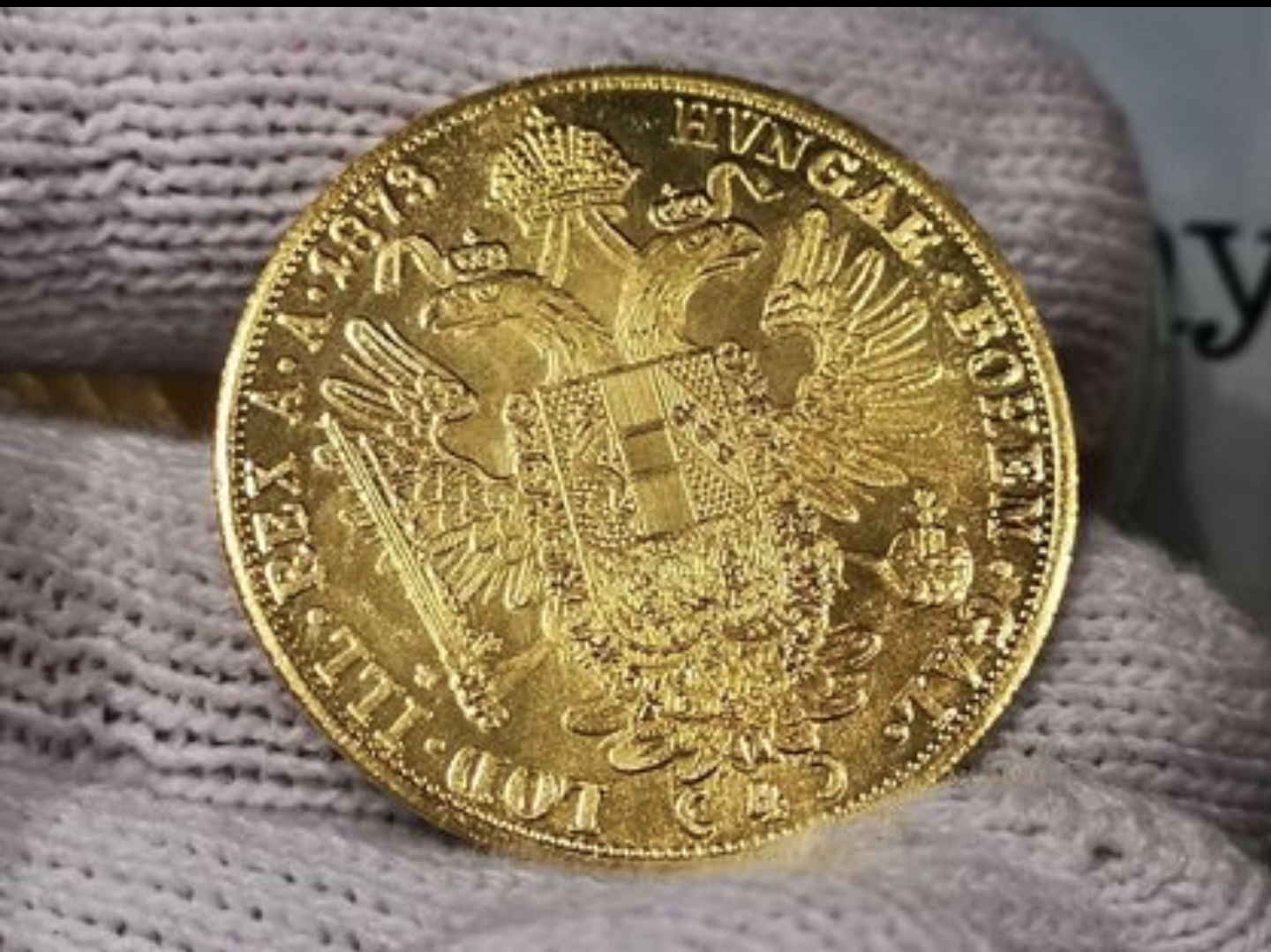 Златна монета 4 дуката (сувенирна!)