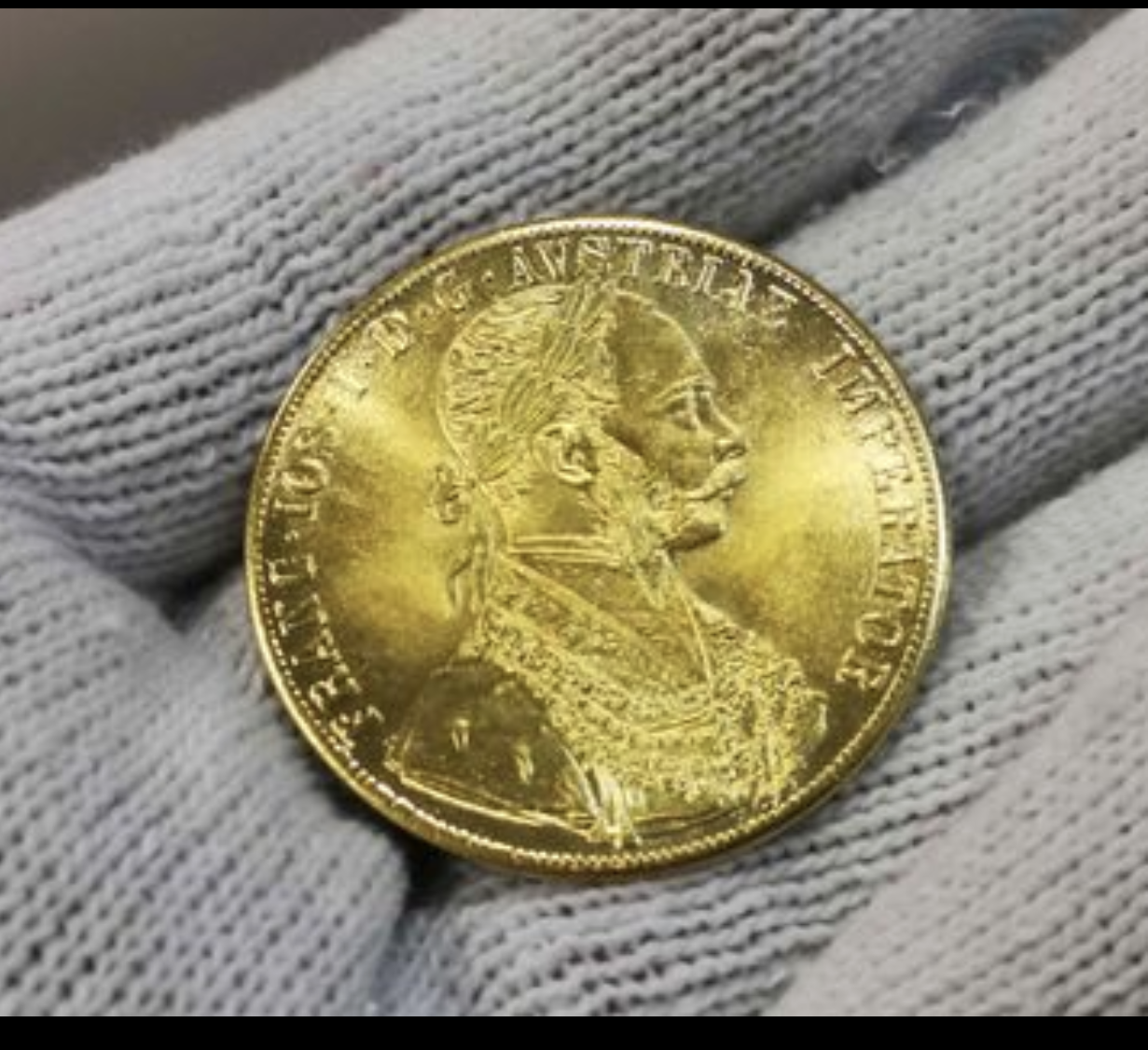 Златна монета 4 дуката (сувенирна!)