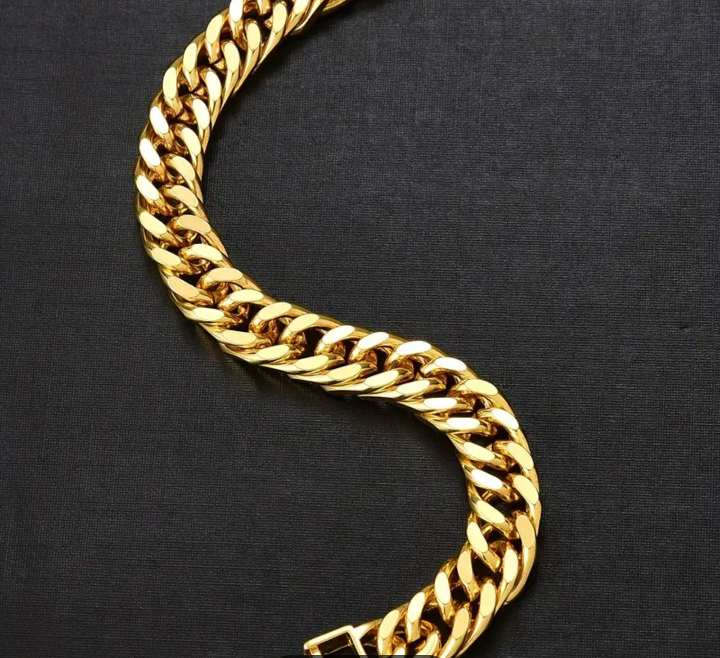 Златна мъжка гривна