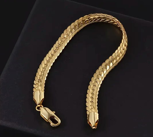 Златна гривничка от медицинско злато