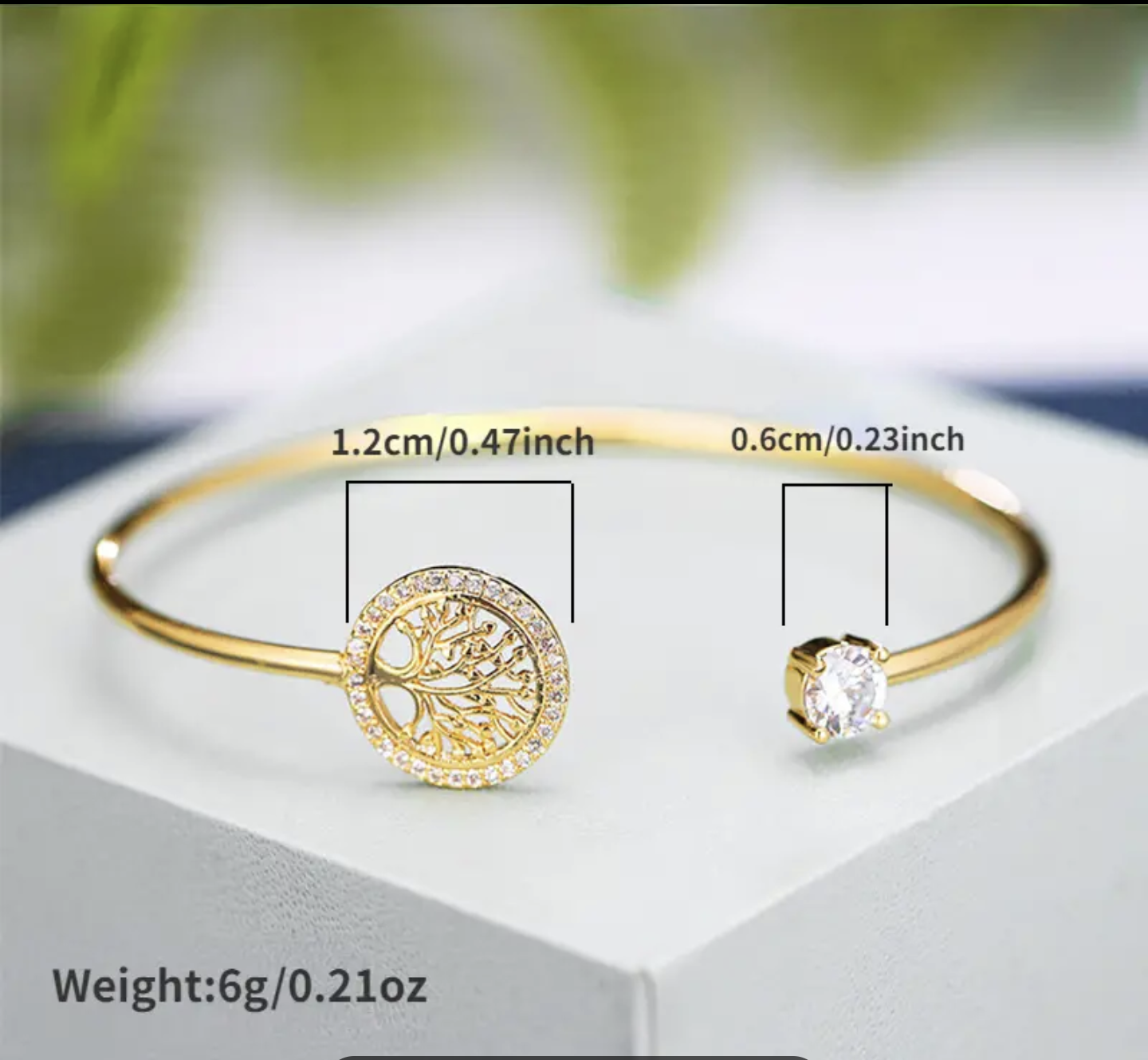 Златна гривна дървото на живота . Намалена цена!