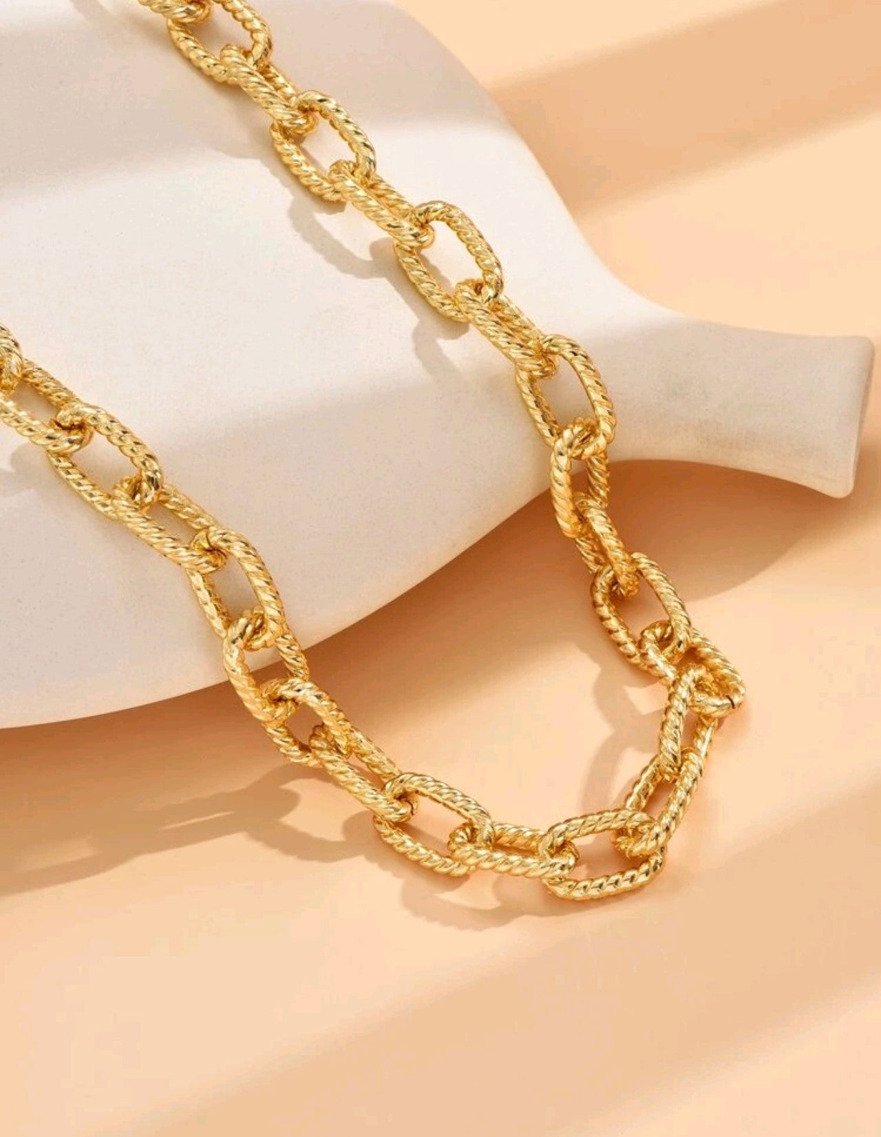 Масивен златен дамски ланец 30 грама. Обява номер 71