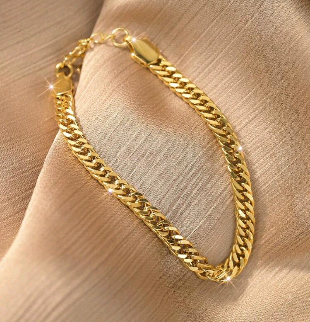 Масивна златна гривна унисекс 21 см. Обява номер 84