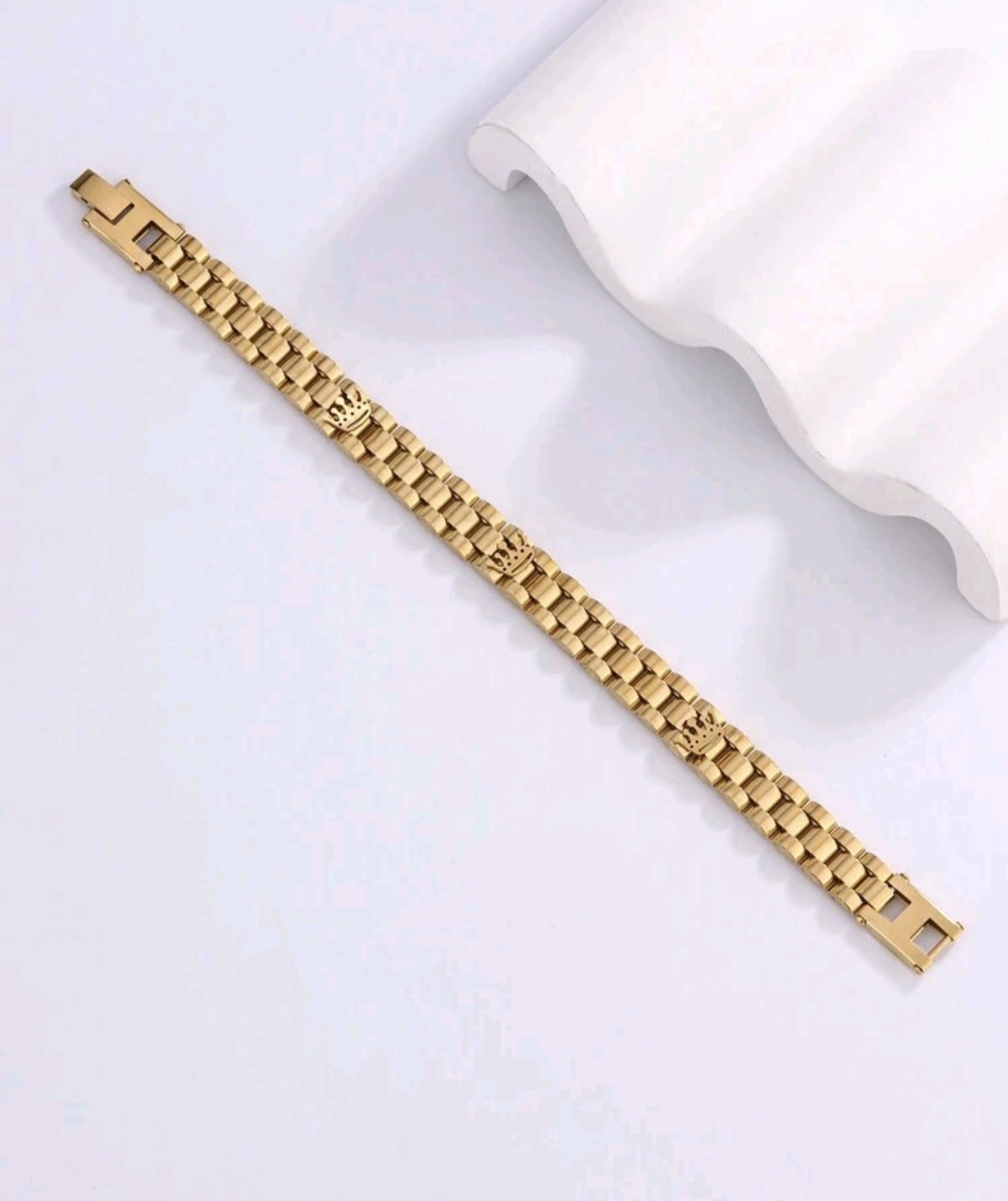 Златна гривна корона унисекс. Обява номер 128