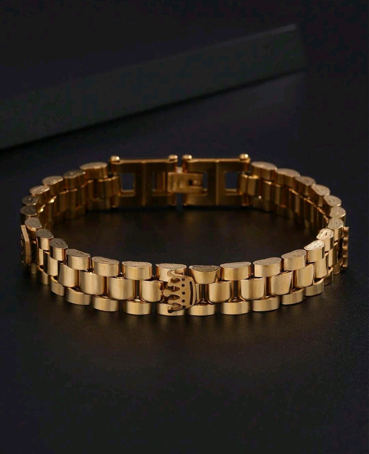 Златна гривна корона унисекс. Обява номер 128