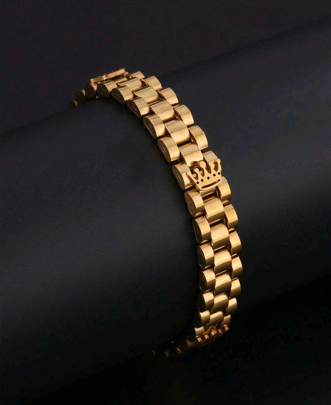 Златна гривна корона унисекс. Обява номер 128