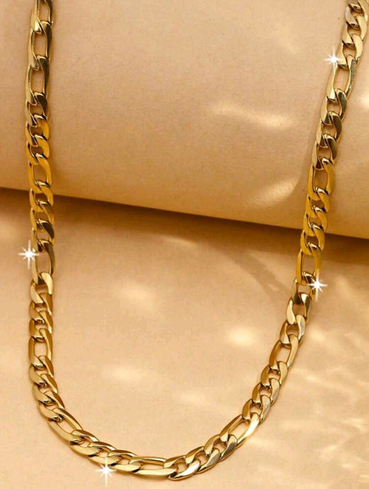 Масивен ланец унисекс 51 см 16гр. Изработен е от медицинско злато. Обява номер 51