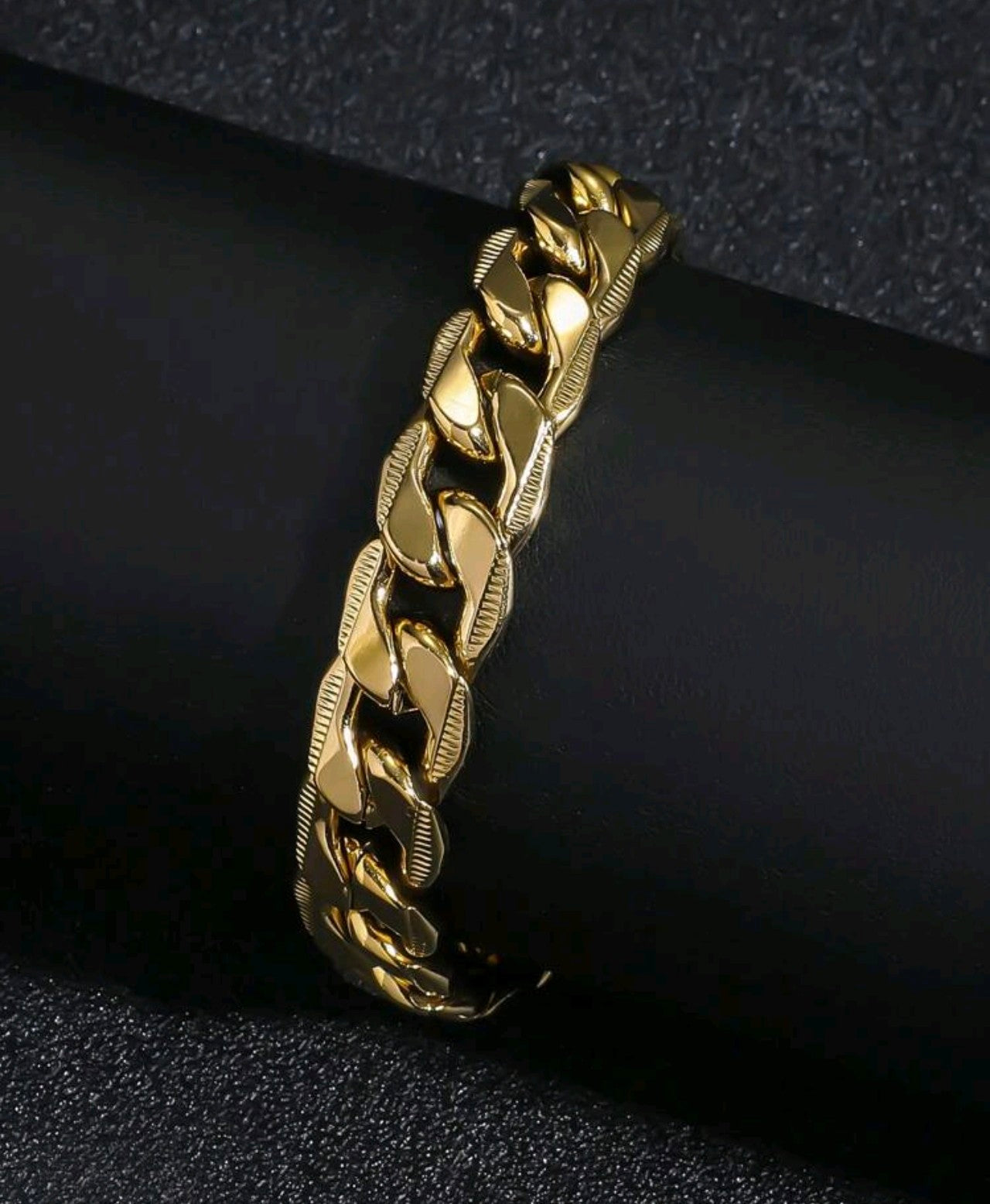 Масивна златна гривна унисекс 22см. Обява номер 201