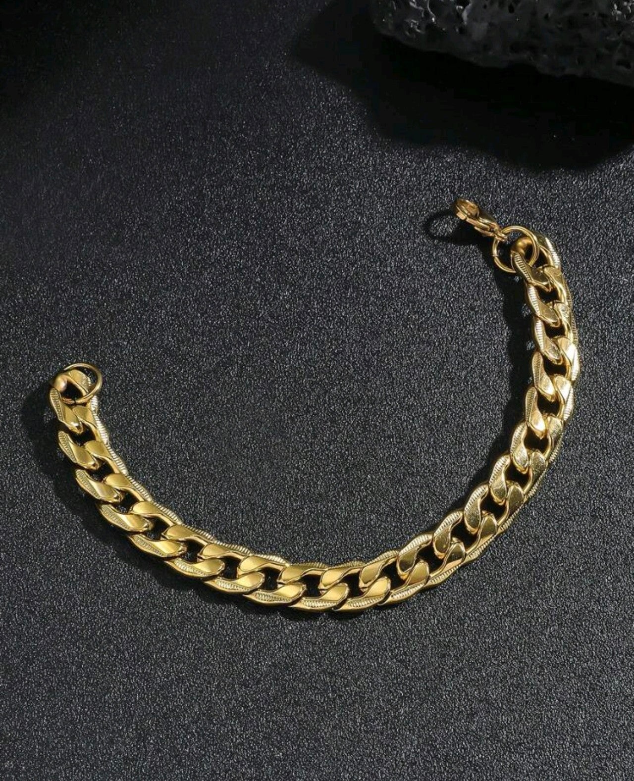 Масивна златна гривна унисекс 22см. Обява номер 201