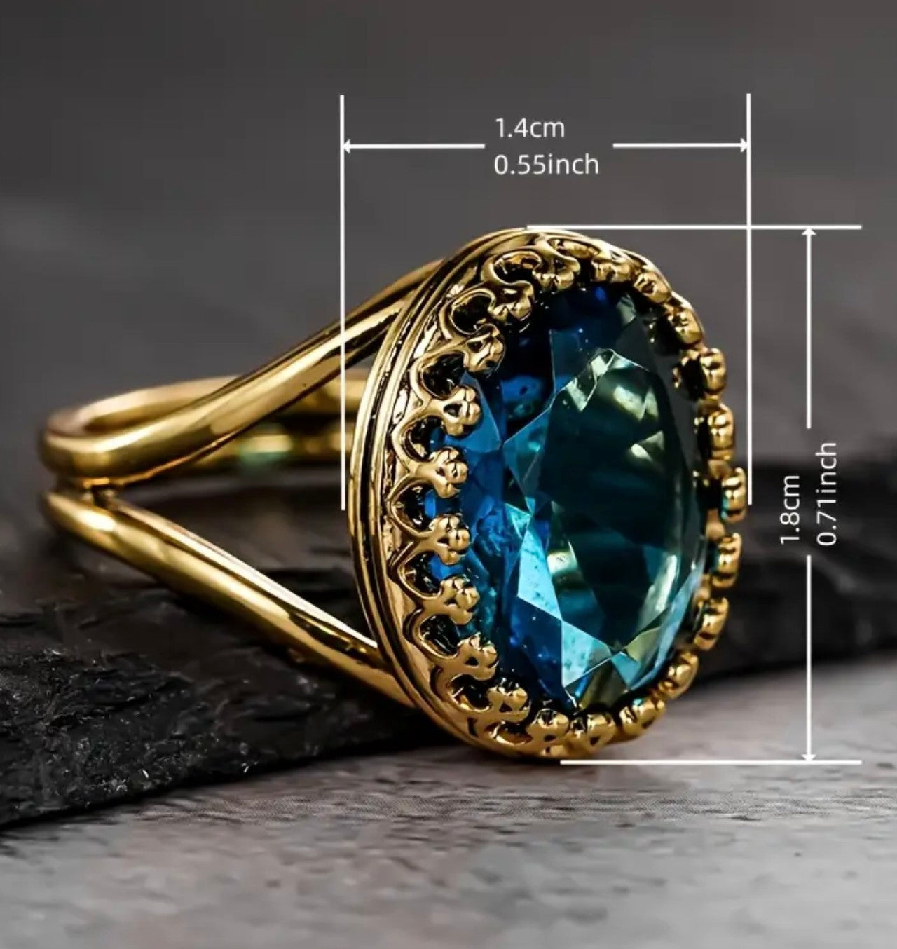 Златен Пръстен „Кралски сапфир“