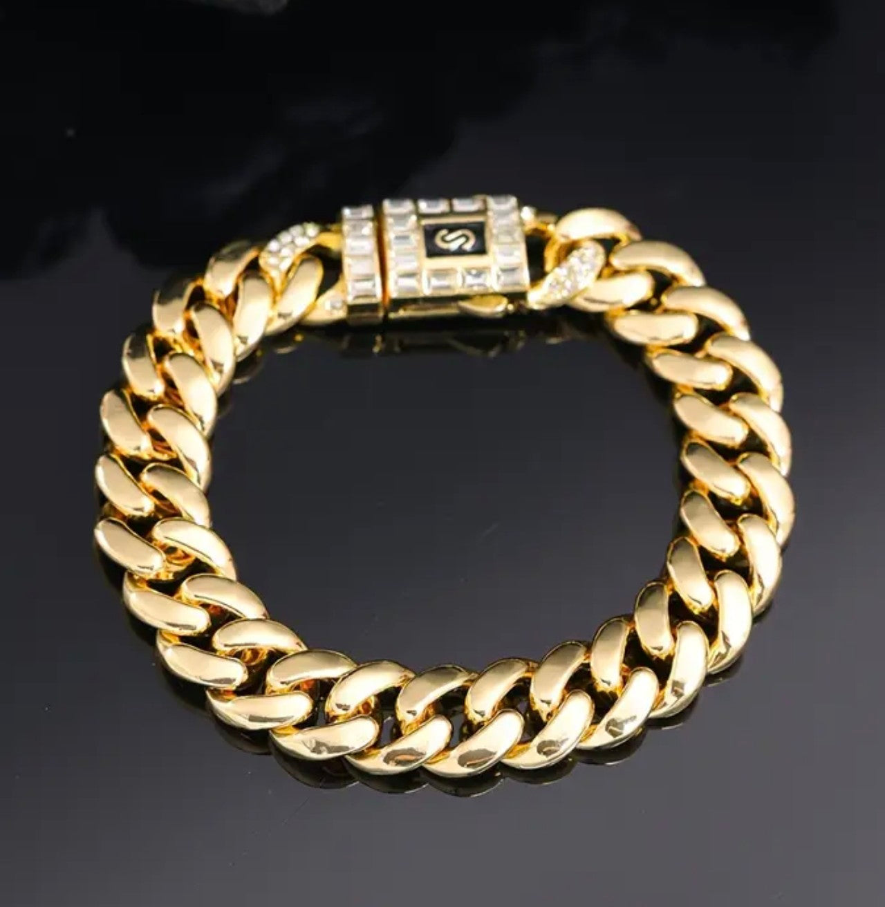 Златна масивна мъжка гривна 44 грама! Обява номер 99