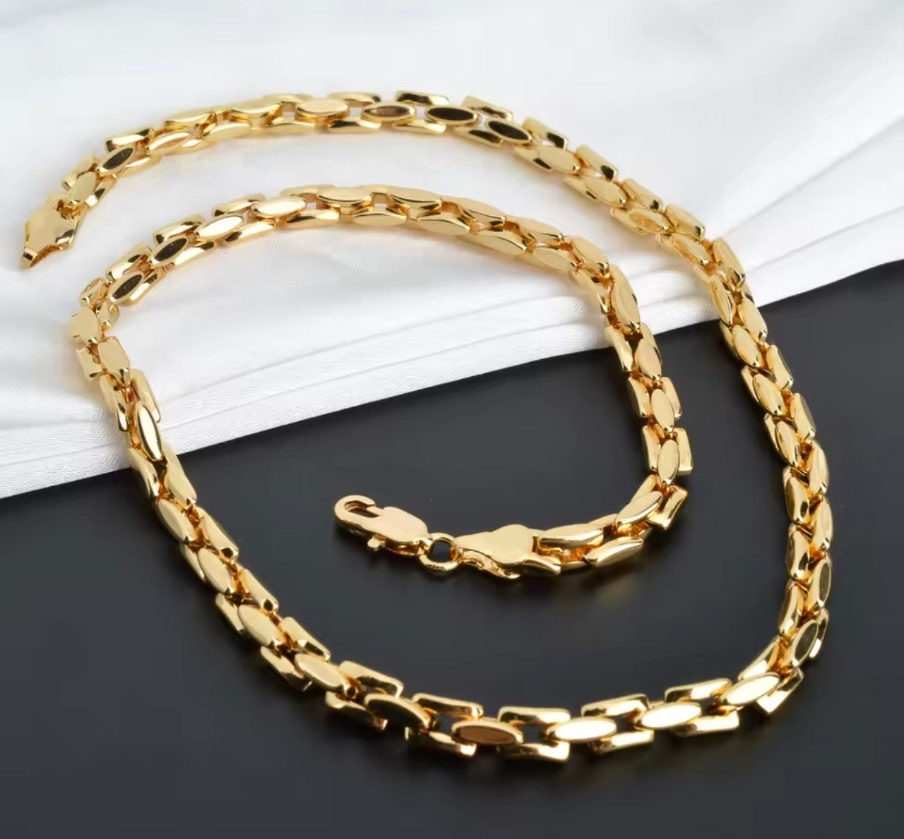 Масивен златен ланец 60гр. Печат за 18 карата 750 . 60 см. Намалена цена !